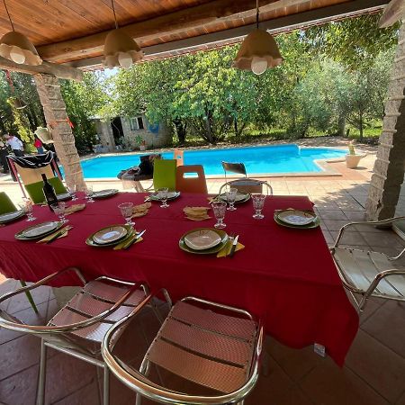 Big Relax Apartment With Swimming Pool And A Peaceful Garden In A Private Villa Sestu Eksteriør bilde